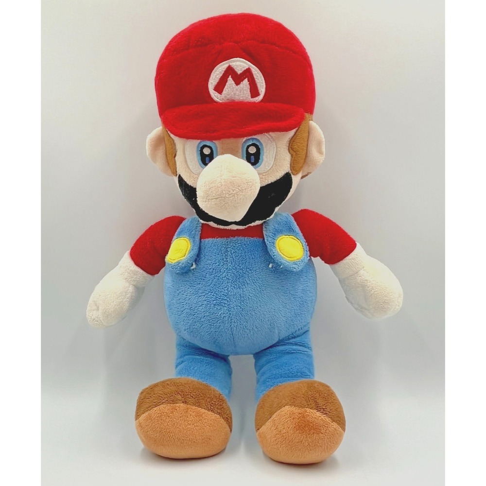 Super Mario Plush 15" Good‎ Stuff 2016 Nintendo Official Toy Clean